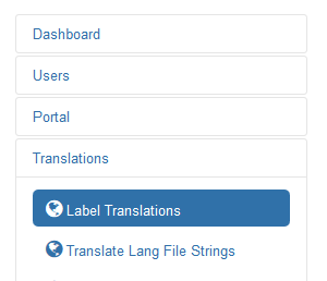 Label Translations